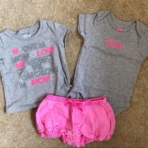 Baby Girl Summer Matching Set